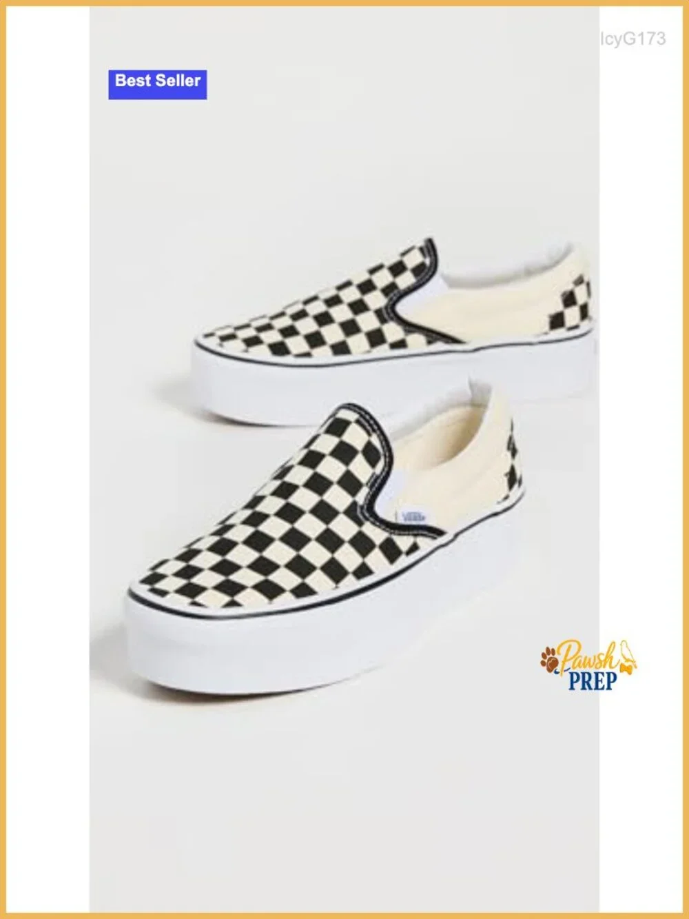 Canvas Slip-On Sneakers Padded Collar Platform 1.5in